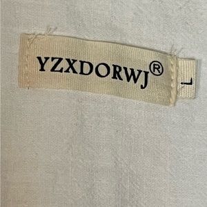 YZXDORWJ: WOMAN Dress 100% Cotton